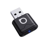 Juodas belaidis CarPlay / Android Auto adapteris Ottocast Mini Aura CA530-T