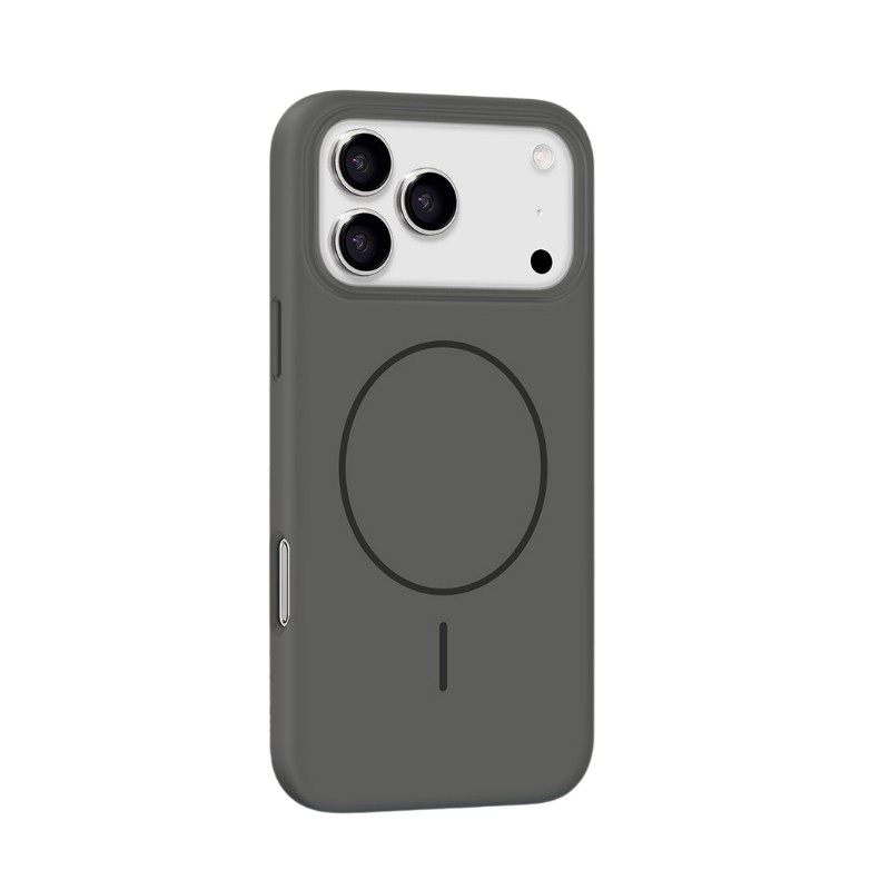 juodas-deklas-apple-iphone-17-x-level-fluid-skin-magsafe Juodas dėklas Apple iPhone 17 "X-Level Fluid Skin MagSafe" - Image 1