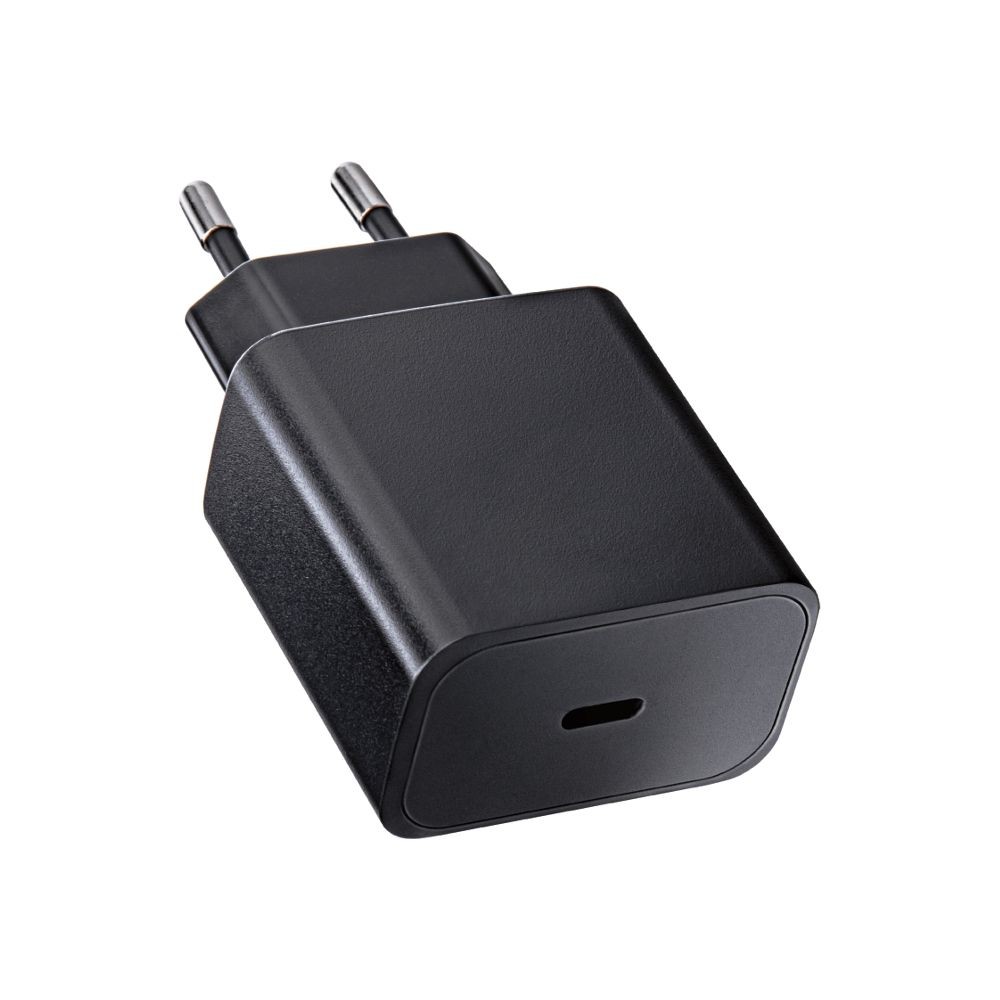 juodas-ikroviklis-blue-star-25w-usb-c Juodas įkroviklis Blue Star 25W USB-C - Image 1