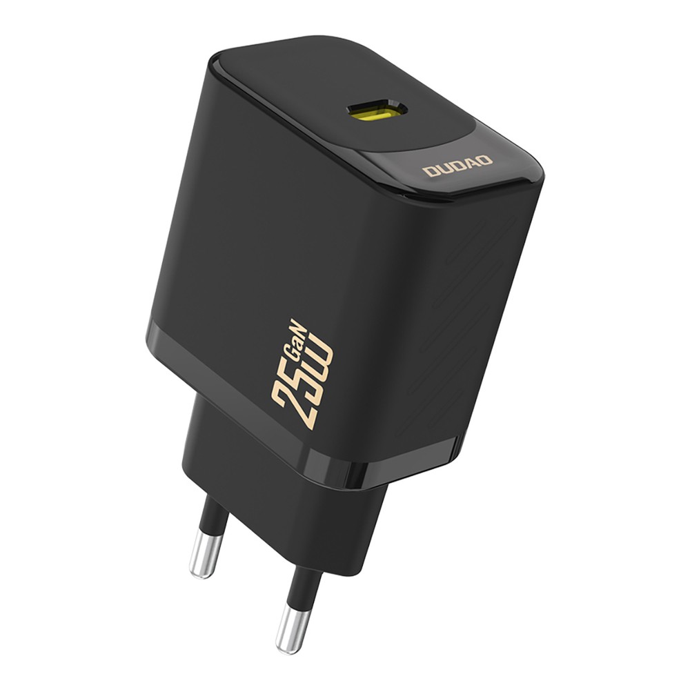 juodas-ikroviklis-dudao-a27-gan-25w-usb-c Juodas įkroviklis Dudao A27 GaN 25W USB-C