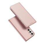 Rožinis-auksinis atverčiamas dėklas Samsung S741 S26 FE "Dux Ducis Skin Pro"