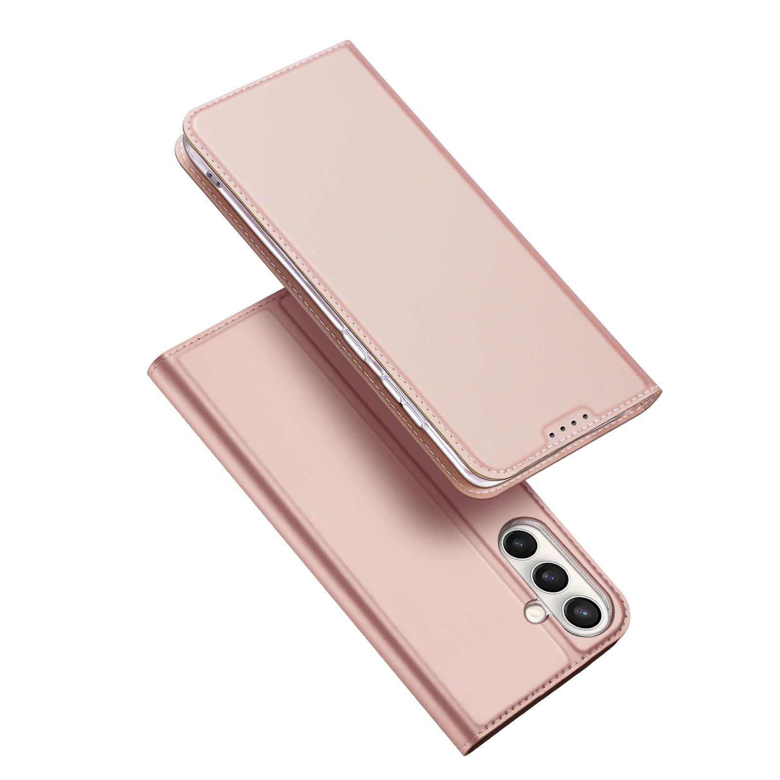 rozinis-auksinis-atverciamas-deklas-samsung-s741-s26-fe-dux-ducis-skin-pro Rožinis-auksinis atverčiamas dėklas Samsung S741 S26 FE "Dux Ducis Skin Pro" - Image 1
