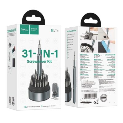 Smulkių atsuktuvų rinkinys Hoco UT11 31-in-1 – nuotrauka 2