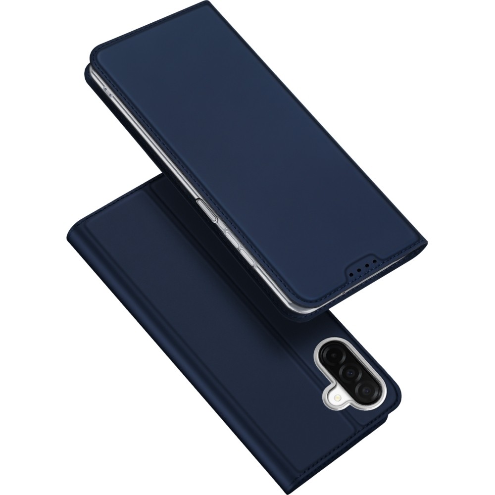 tamsiai-melynas-atverciamas-deklas-samsung-a276-a27-5g-dux-ducis-skin-pro Tamsiai mėlynas atverčiamas dėklas Samsung A276 A27 5G "Dux Ducis Skin Pro" - Image 1