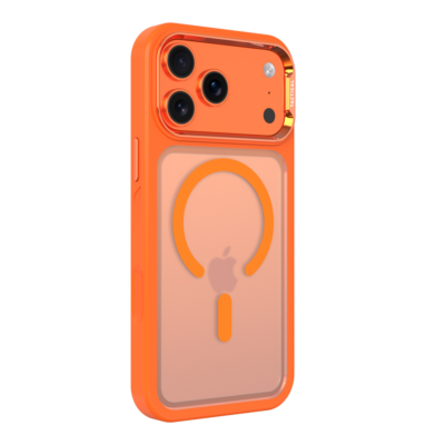 Oranžinis dėklas Iphone 17 Pro Max / 18 Pro Max – nuotrauka 2
