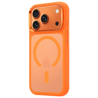 Oranžinis dėklas Iphone 17 Pro / 18 Pro – nuotrauka 2