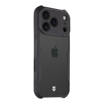 Skaidrus-juodas dėklas iPhone 17 Pro / 18 Pro – nuotrauka 2