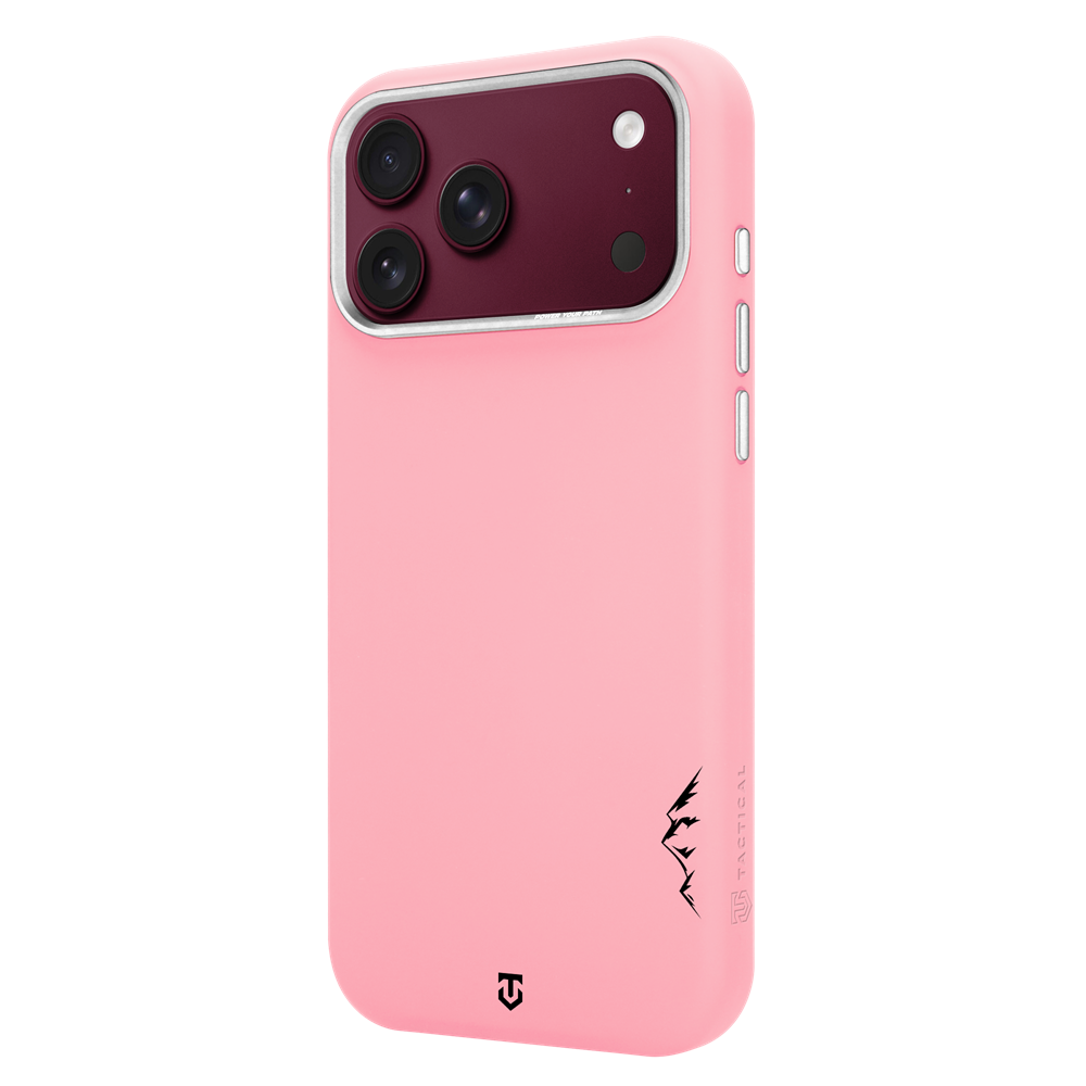 Rožinis dėklas Tactical MagForce Velvet Smoothie 2.0 telefonui Apple iPhone 17 Pro / 18 Pro Rožinis dėklas iPhone 17 Pro / 18 Pro