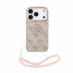 Rausvas dėklas Iphone 18 Pro