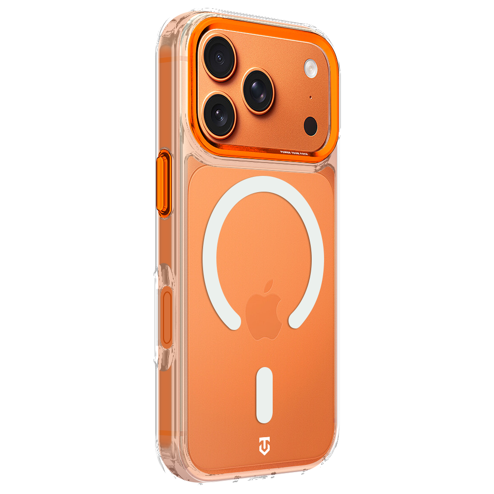 Oranžinis dėklas Tactical MagForce 2.0 telefonui Apple Iphone 17 Pro / 18 Pro Oranžinis dėklas Iphone 17 Pro / 18 Pro