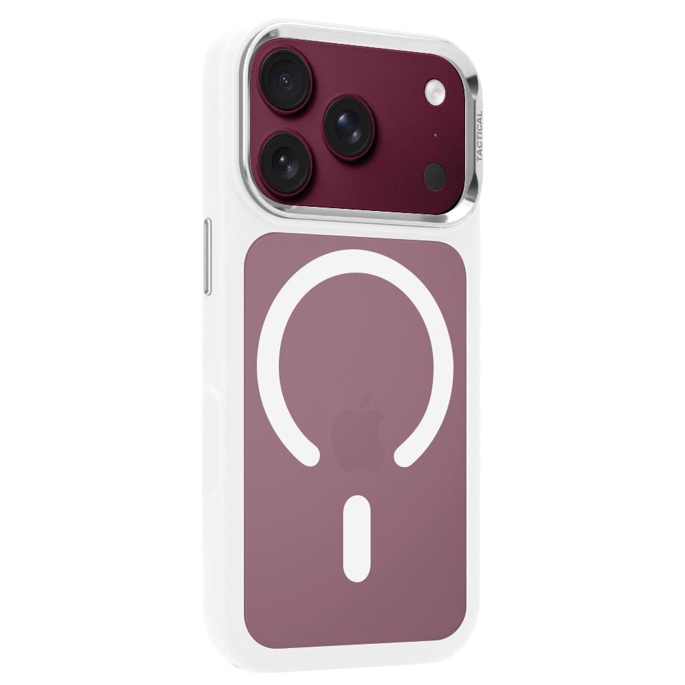 Baltas dėklas Apple Iphone 17 Pro / 18 Pro "Tactical MagForce Hyperstealth 3.0" Baltas dėklas Iphone 17 Pro / 18 Pro