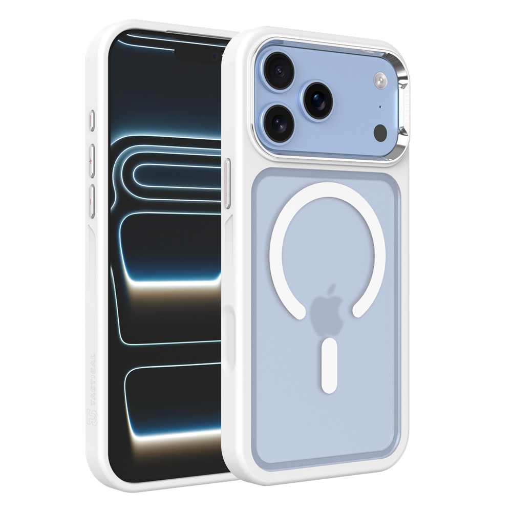 Baltas dėklas Apple Iphone 17 Pro Max / 18 Pro Max "Tactical MagForce Hyperstealth 3.0" Baltas dėklas Iphone 17 Pro Max / 18 Pro Max