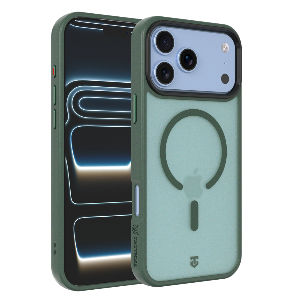 Žalias dėklas Apple Iphone 17 Pro Max / 18 Pro Max "Tactical MagForce Hypersand " Žalias dėklas Iphone 17 Pro Max / 18 Pro Max