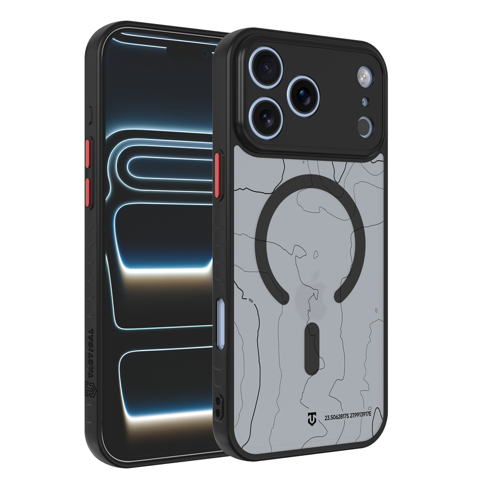 Juodas dėklas Apple Iphone 17 Pro Max / 18 Pro Max "Tactical MagForce Warthog" Juodas dėklas Iphone 17 Pro Max / 18 Pro Max
