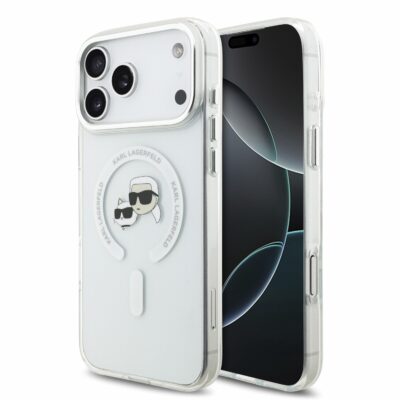 Baltas dėklas Iphone 18 Pro Max