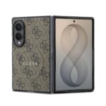 Rudas dėklas telefonui Samsung Galaxy Z Fold 8 "Guess PU Leather 4G Magnetic"