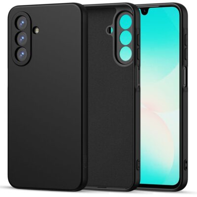 Juodas dėklas Samsung Galaxy A17 / A18 4G / 5G