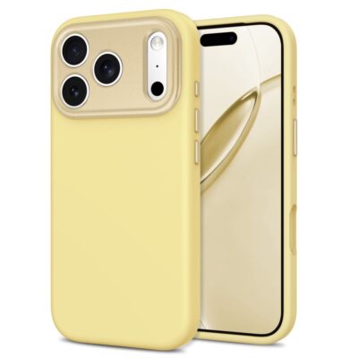 Geltonas dėklas Iphone 17 Pro Max / 18 Pro Max – nuotrauka 2