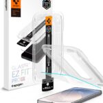Skaidrus apsauginis stikliukas Samsung Galaxy S26 FE "Spigen Glas.Tr Ez Fit"