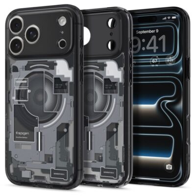 Juodas zero one dėklas Iphone 17 Pro Max / 18 Pro Max