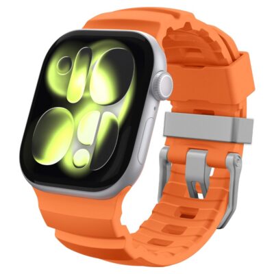 Oranžinė apyrankė Apple Watch 8 / 9 / 10 / 11 / 12 / SE / Ultra (44 / 45 / 46 / 49 MM)