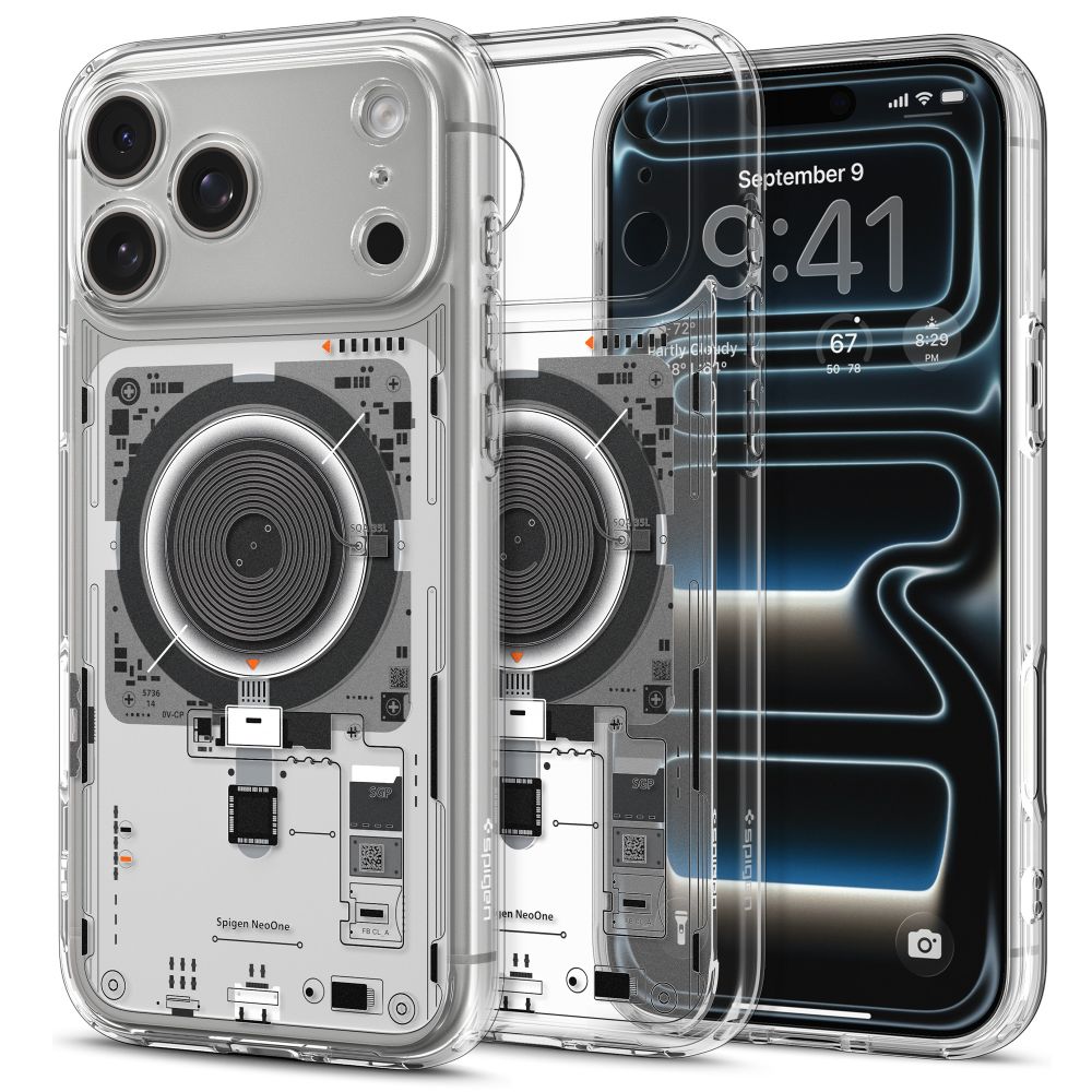 Neo one dėklas Apple Iphone 17 Pro / 18 Pro "Spigen Ultra Hybrid Magsafe" Neo one dėklas Iphone 17 Pro / 18 Pro
