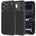 Juodas matinis dėklas Iphone 17 Pro / 18 Pro