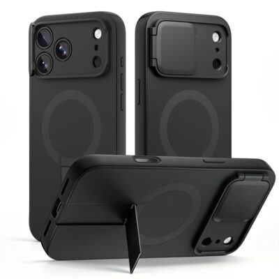 Juodas dėklas Iphone 17 Pro Max / 18 Pro Max