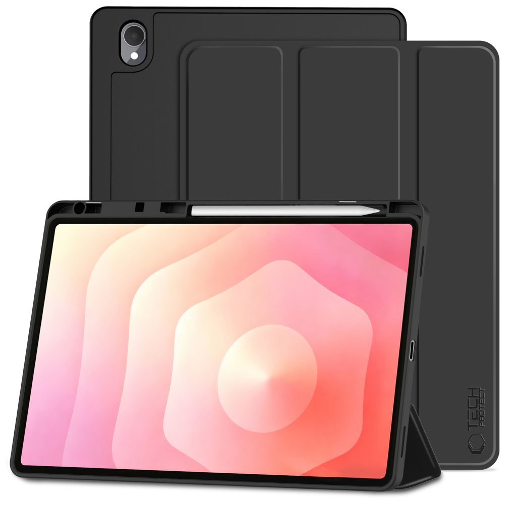 Juodas dėklas Samsung Galaxy Tab S12 PLUS 12.4 X840 / X846B "Tech-Protect SC Pen" Juodas dėklas Samsung Galaxy Tab S12 PLUS 12.4 X840 / X846B "Tech-Protect SC Pen" - Image 1