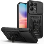 Juodas dėklas Xiaomi Redmi 17 4G / 5G "Tech-Protect Camshield Pro"