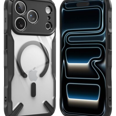 Juodas dėklas Iphone 17 Pro Max / 18 Pro Max – nuotrauka 2
