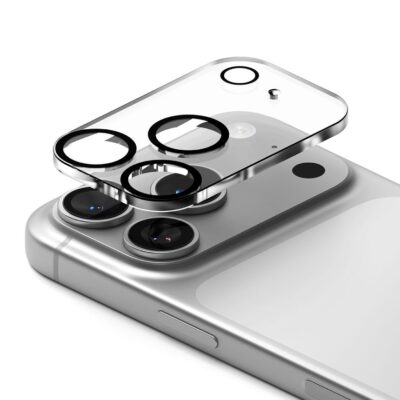 Juodas apsauginis kameros stikliukas Apple Iphone 18 Pro – nuotrauka 2