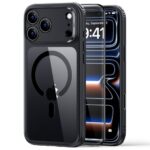 Skaidrus-juodas dėklas Iphone 17 Pro / 18 Pro