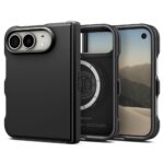 Juodas dėklas Apple Iphone Duo "Spigen Tough Armor Mag Magsafe"