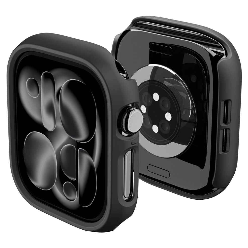 Juodas dėklas APPLE WATCH 12 (42 MM) "SPIGEN THIN FIT" Juodas dėklas APPLE WATCH 12 (42 MM) "SPIGEN THIN FIT" - Image 1