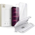 Skaidrus apsauginis ekrano stikliukas Apple Iphone 17 Pro Max / 18 Pro Max "TECH-PROTECT ONETOUCH SET+ 2-PACK"