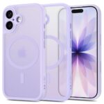 Levandų matinis dėklas Apple Iphone 17 "Tech-Protect Magpeak Magsafe CC"