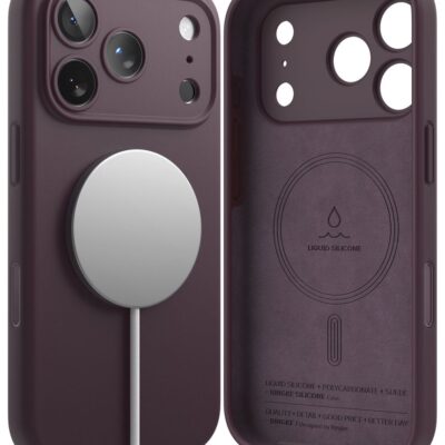 Tamsiai vyšninis dėklas Iphone 18 Pro – nuotrauka 2