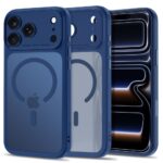 Tamsiai mėlynas matinis dėklas Iphone 17 Pro Max / 18 Pro Max