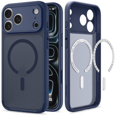 Tamsiai mėlynas dėklas Iphone 17 Pro Max / 18 Pro Max – nuotrauka 2