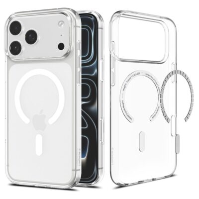 Skaidrus-baltas dėklas Iphone 17 Pro Max / 18 Pro Max – nuotrauka 2
