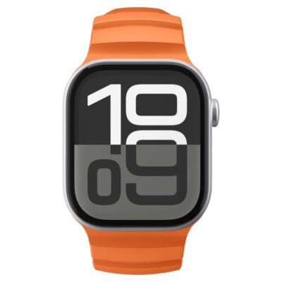 Oranžinė apyrankė Apple Watch 8 / 9 / 10 / 11 / 12 / SE / Ultra (44 / 45 / 46 / 49 MM) – nuotrauka 2