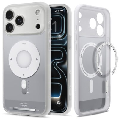 Sidabrinis dėklas Iphone 17 Pro / 18 Pro – nuotrauka 2