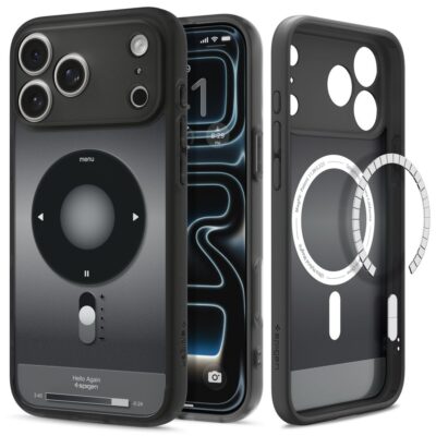 Juodas dėklas Iphone 17 Pro / 18 Pro – nuotrauka 2