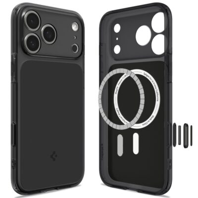 Juodas matinis dėklas Iphone 17 Pro / 18 Pro – nuotrauka 2