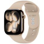 Walnut silikoninė apyrankė APPLE WATCH 8 / 9 / 10 / 11 / 12 / SE / ULTRA (44 / 45 / 46 / 49 MM)