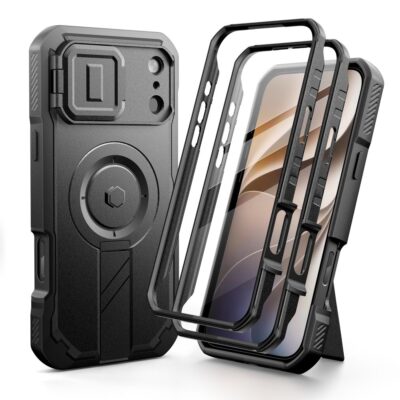 Juodas dėklas Iphone 17 Pro / 18 Pro – nuotrauka 2