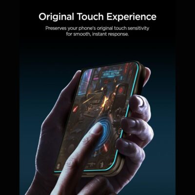 Skaidrus apsauginis stikliukas Iphone Duo – nuotrauka 2