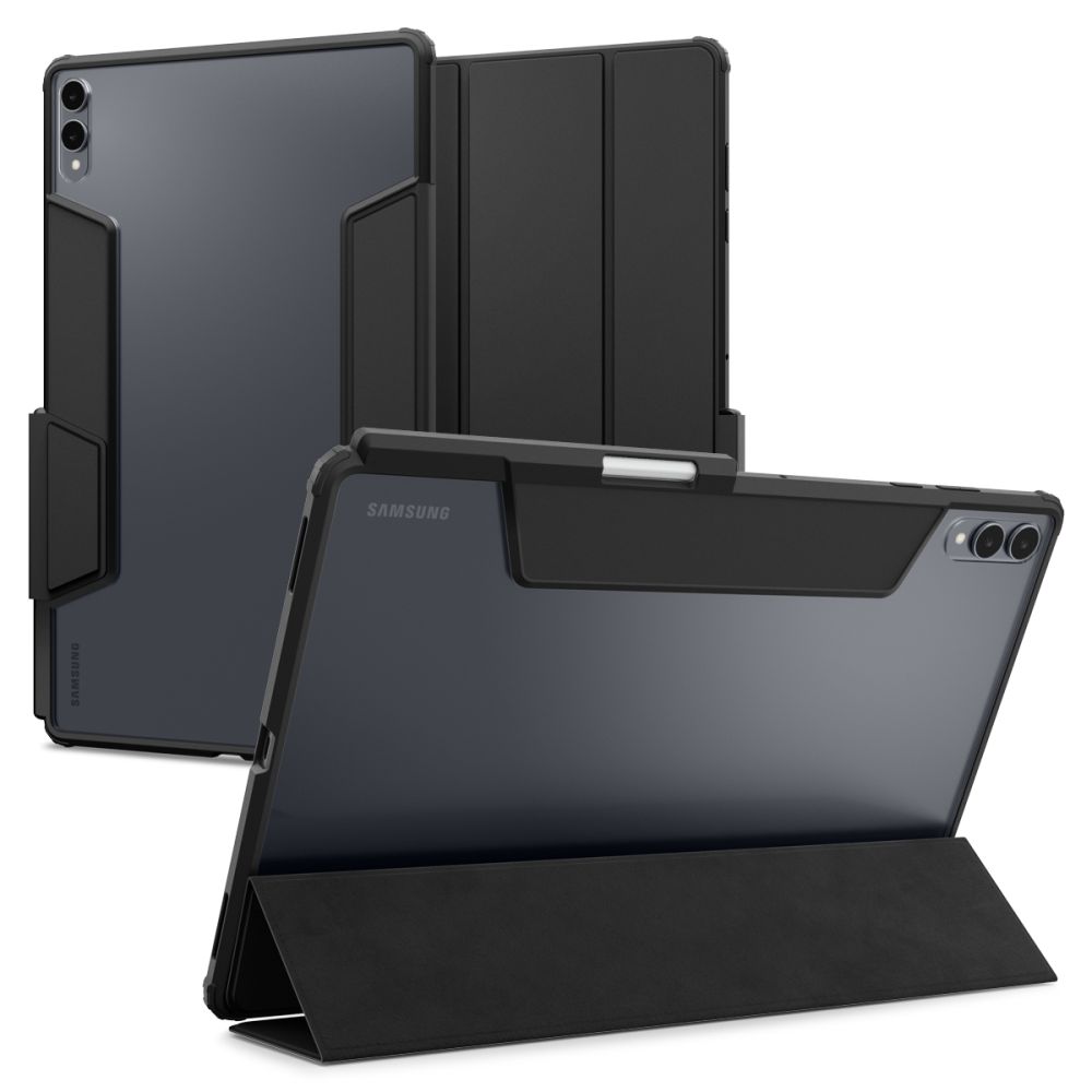 Juodas dėklas Samsung Galaxy Tab S11 Ultra / S12 Ultra 14.6 "Spigen Ultra Hybrid Pro" Juodas dėklas Samsung Galaxy Tab S11 Ultra / S12 Ultra 14.6 "Spigen Ultra Hybrid Pro" - Image 1