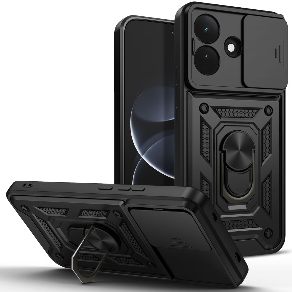 Juodas dėklas Xiaomi Redmi Note 17 Pro 5G "Tech-Protect Camshield Pro" Juodas dėklas Xiaomi Redmi Note 17 Pro 5G "Tech-Protect Camshield Pro" - Image 1